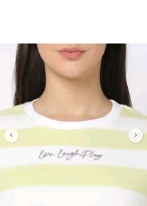 Striped Crewneck Sweatshirt
