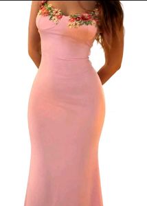 brand new pink floral dress
