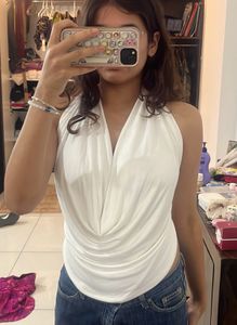 ZARA Cowl Neck Top