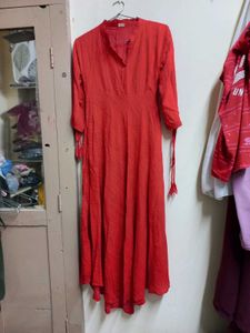 Red Ethnic Kurta