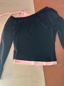Cute "Lucky" Graphic Top
