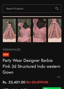 Designer Barbie Pink Gown...