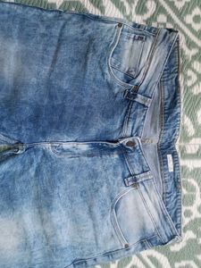 like new 40 -size spykar Men's Acid Wash Denim  Je
