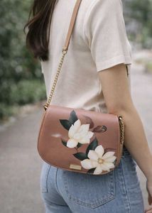 Floral Print Crossbody Bag