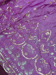 Elegant Purple Lehenga Choli Set