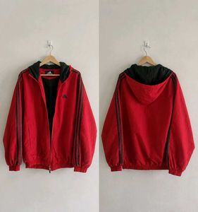 Adidas Red Track Jacket