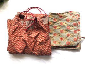 Multi Colour Printed Kurta Set(Women’s)