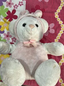Cute Plush Bear with Bunny Ears