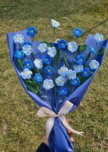 Handmade Crocheted Flower Bouquet