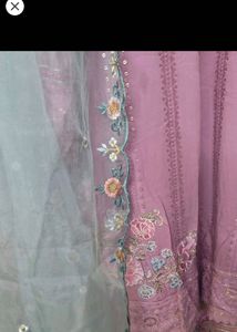 Embroidered Kurta with Dupatta Set