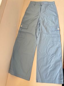 Light Blue Cargo Co-ord Set