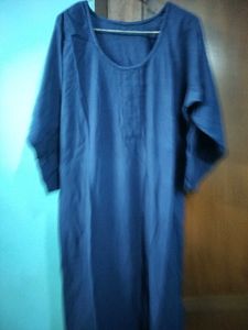 Navy Blue Long Sleeve Dress