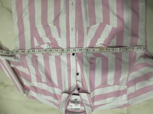 Striped Pink Western Shirt