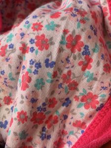 Cute Pink Polka Dot Sleepsuit