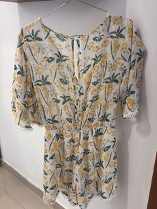Flowy Floral Romper