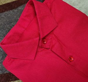 Men's Red Polo Shirt