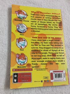 Geronimo Stilton Four Mice Deep In The Jungle