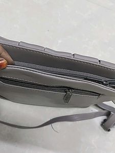 Stylish Grey Crossbody Bag