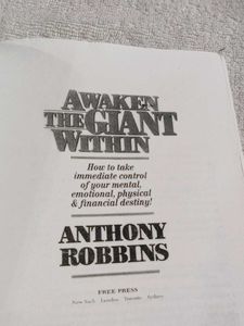 Awaken the Giant Within by Tony Robbins