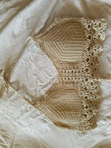 Crochet Halter Bikini Top