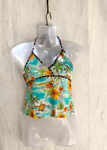 I. Beachy halter top
