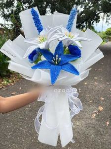 Handmade Crochet Flower Bouquet