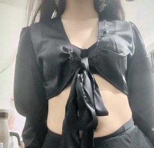 black blouse style top from shein