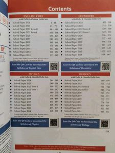 CBSE Class 12 Science Solved Papers
