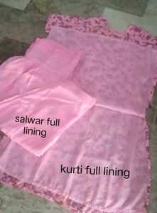 New 3piece SILK party wear salwar suit