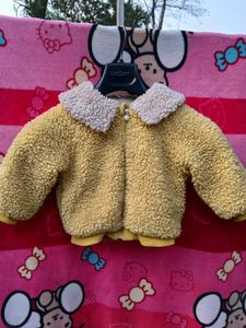 Cute Yellow Baby Jacket