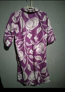Floral Print Cord Set For Women
