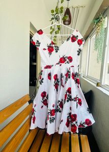 Cute Flared Dress