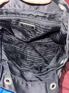 Prada Black Nylon Backpack