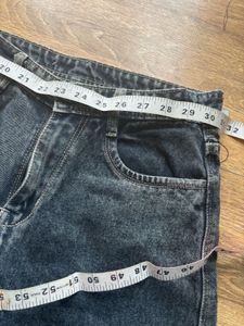 Women's Cargo Jeans - Dark Wash