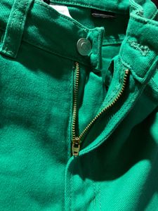 👖H&amp;M Green Wide Leg Jeans