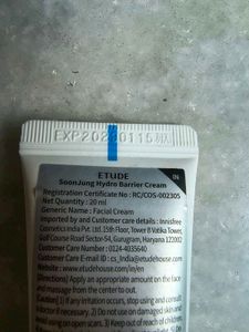 Etude Soonjung Hydro Barrier Cream