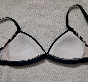 Y2k Vintage Striped &amp; Polka Dot Bra