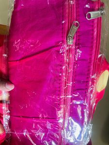 Purple Embroidered Clutch
