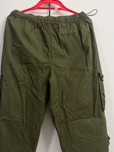 Olive Green Cargo Pants