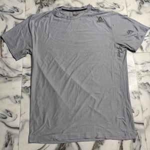 Reebok Men's Grey Athletic T-Shirt