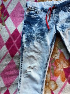 Denim Joggers