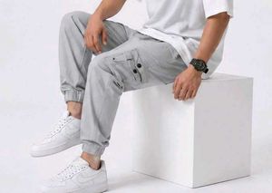 Grey cargo pant