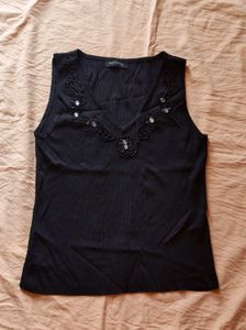 SALE Black y2k desi-baddie tank top