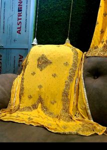 Beautiful very heavy yellow suit