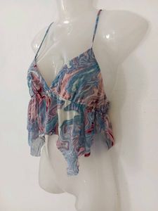 Swirl Print Camisole Top
