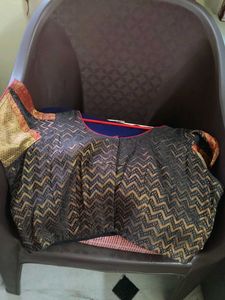 Stylish Zigzag Pattern Blouse