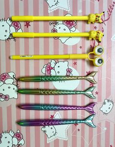Kids 7 Design Pens ( Mermaid, Picacho, Minion)
