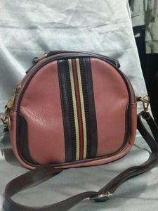 Imported Dark Pink Sling/Hand Bag