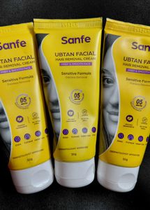 Sanfe ubtan facial hair removal cream