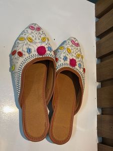 Embroidered Juttis / Mojaris